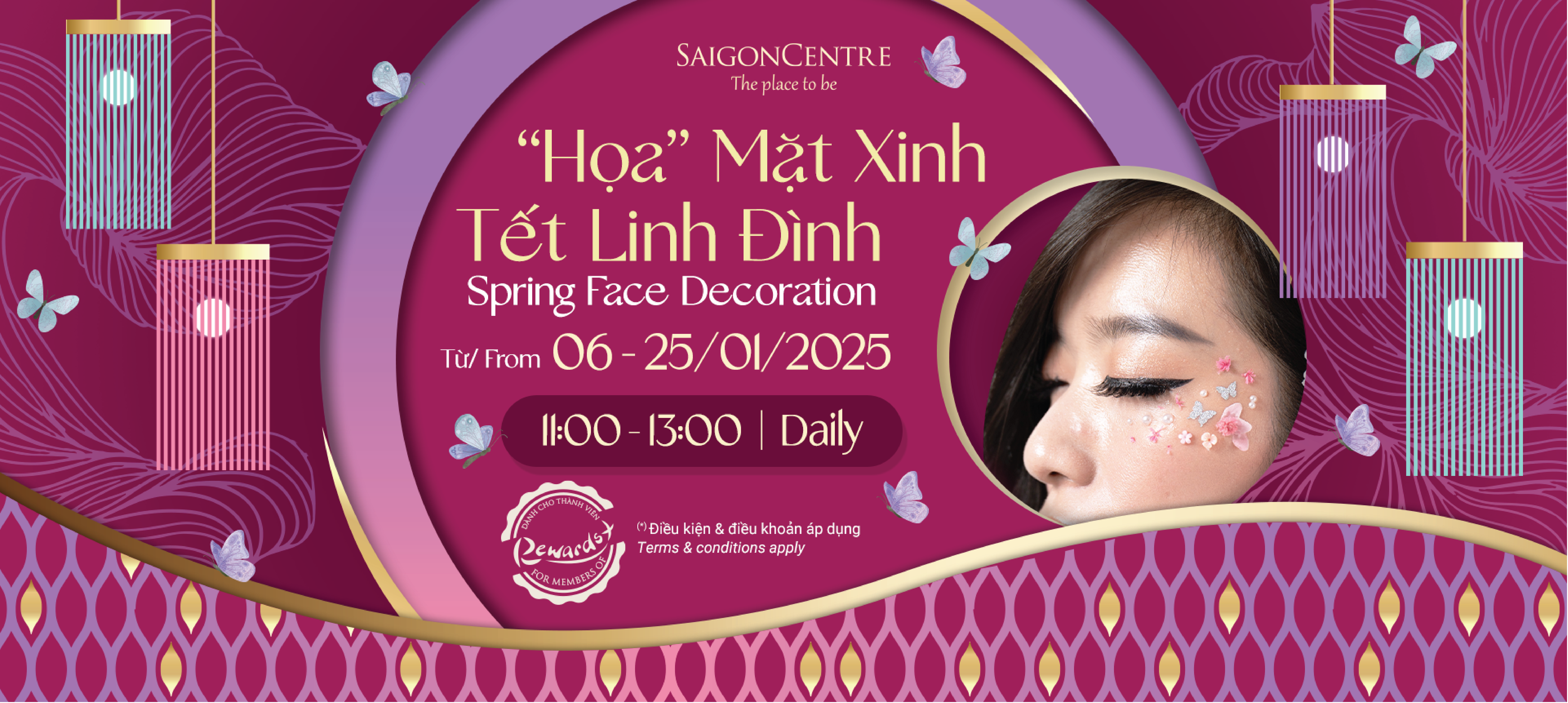 "HỌA" MẶT XINH - TẾT LINH ĐÌNH