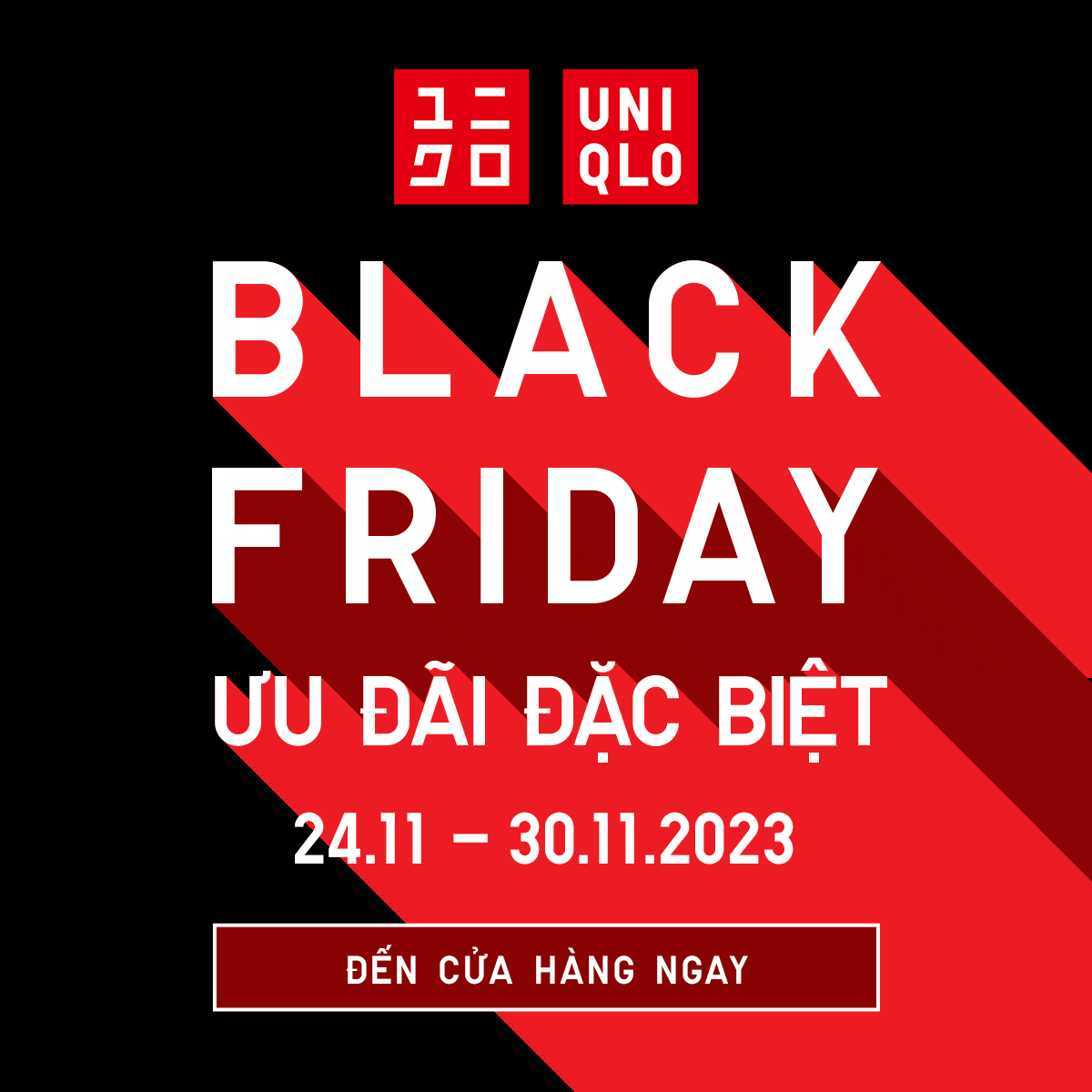 BLACK FRIDAY - LIMITED OFFERS AT UNIQLO