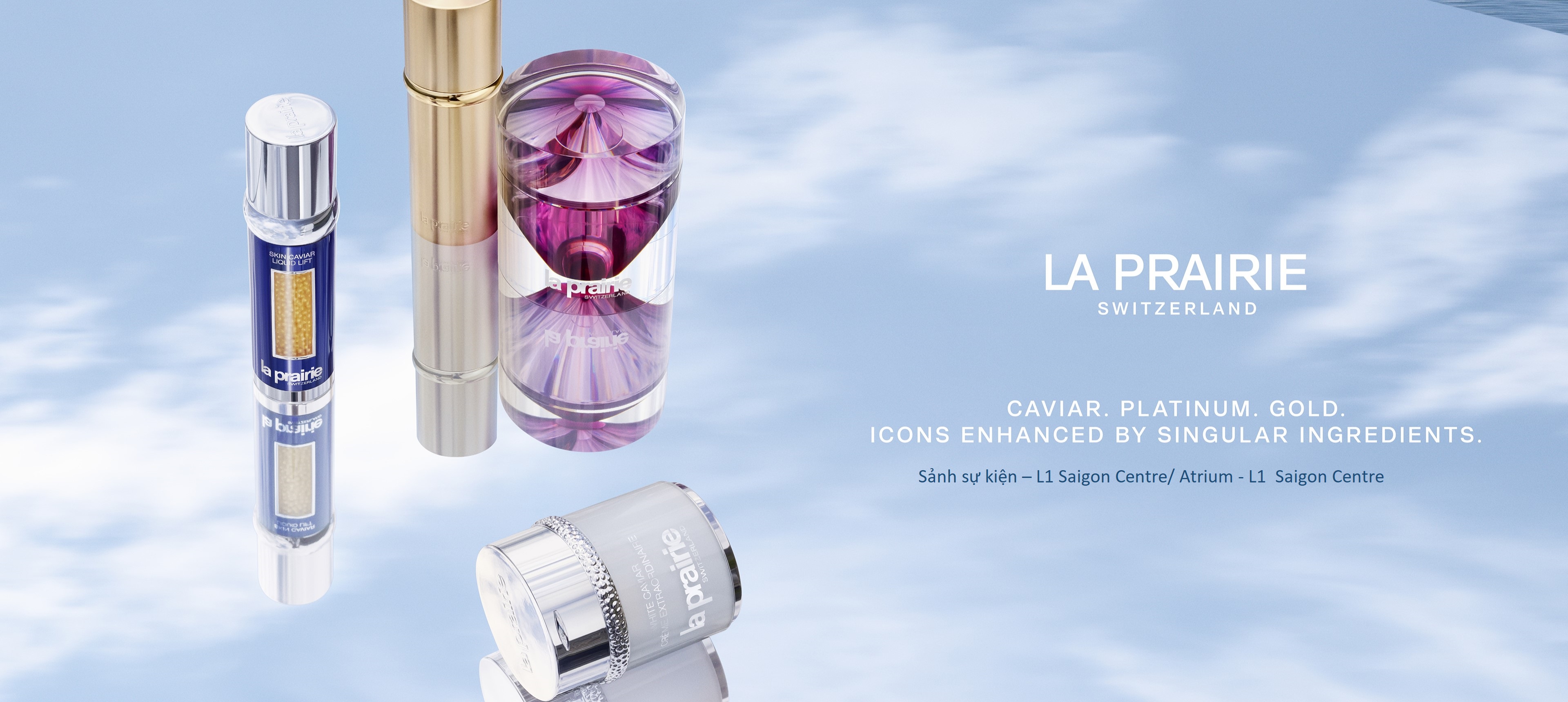 LA PRAIRIE THE COBALT CAFÉ - IMMERSE YOURSELF IN SWISS INDULGENCE