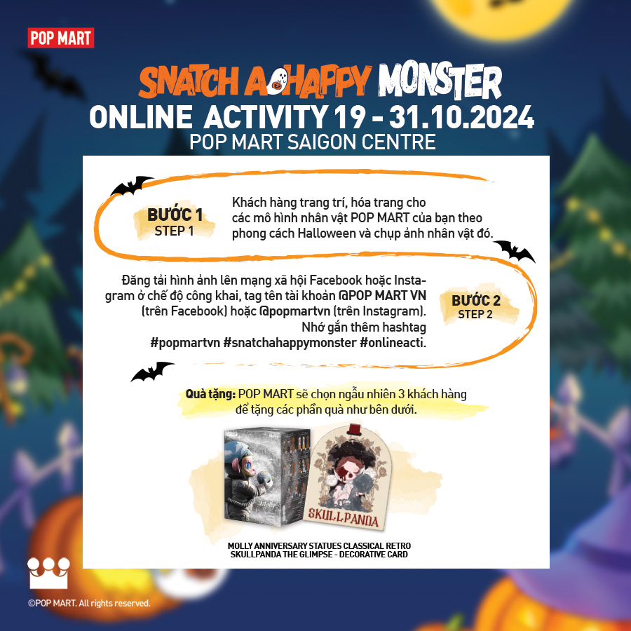 SNATCH A HAPPY MONSTER - RINH QUÀ HALLOWEEN CỰC CHẤT