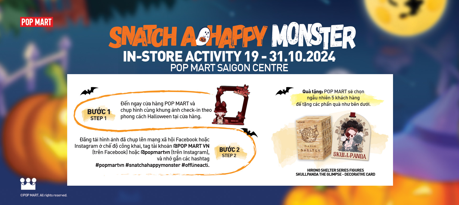 SNATCH A HAPPY MONSTER - RINH QUÀ HALLOWEEN CỰC CHẤT