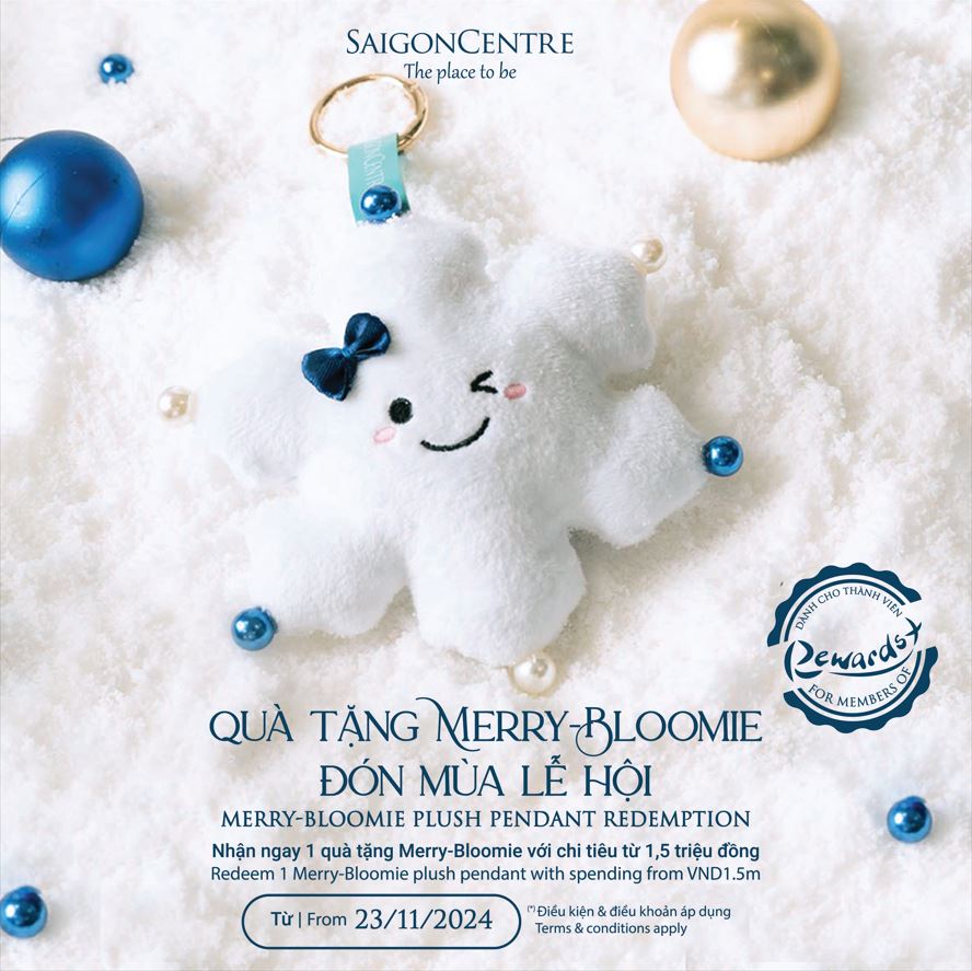 QUÀ TẶNG MERRY-BLOOMIE - ĐÓN MÙA LỄ HỘI