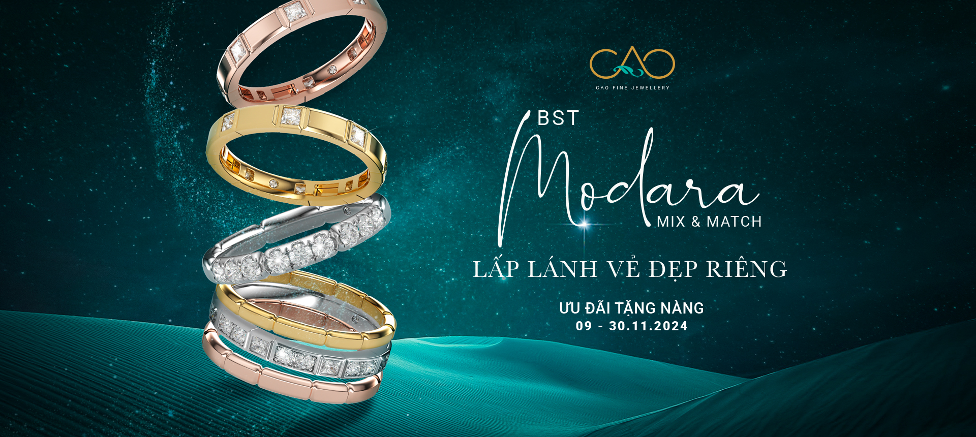 CAO FINE JEWELLERY - EXPLORE MODARA COLLECTION