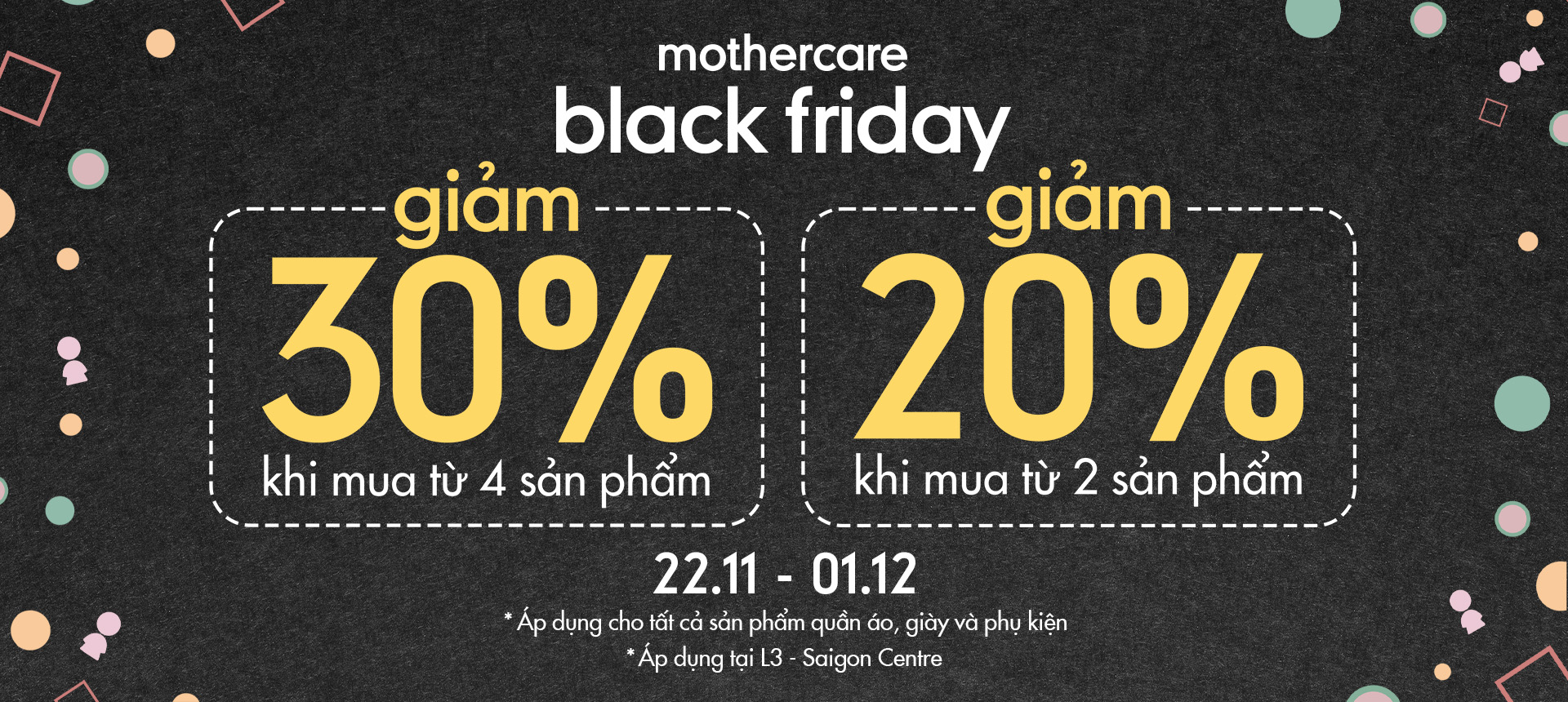 MOTHERCARE BLACK FRIDAY - THE BIGGEST SALE IN THE YEAR