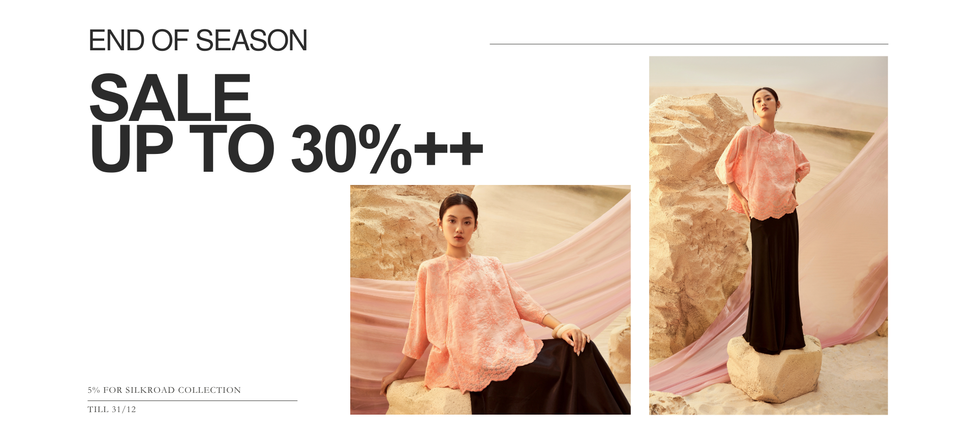 END OF SEASON SALE - SILKROAD COLLECTION