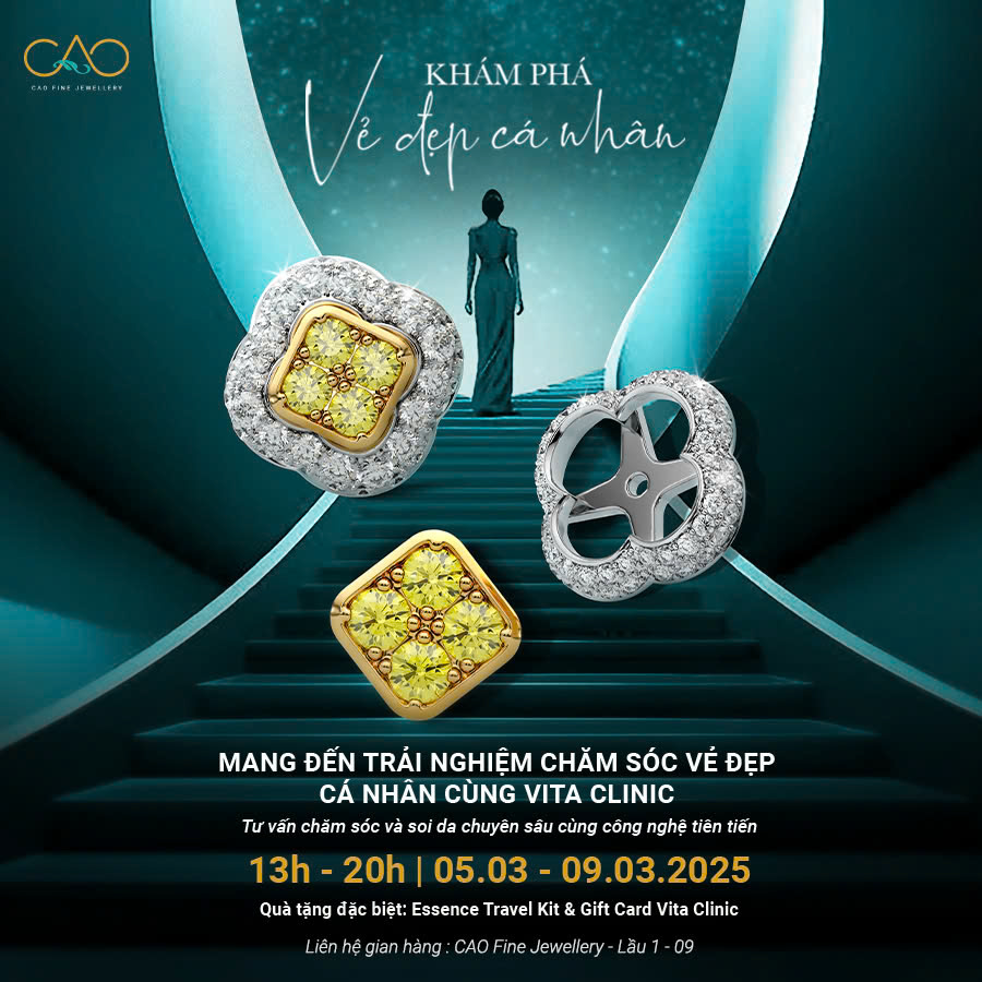 SPARKLE WITH YOUR UNIQUE RADIANCE WITH CAO FINE JEWELLERY