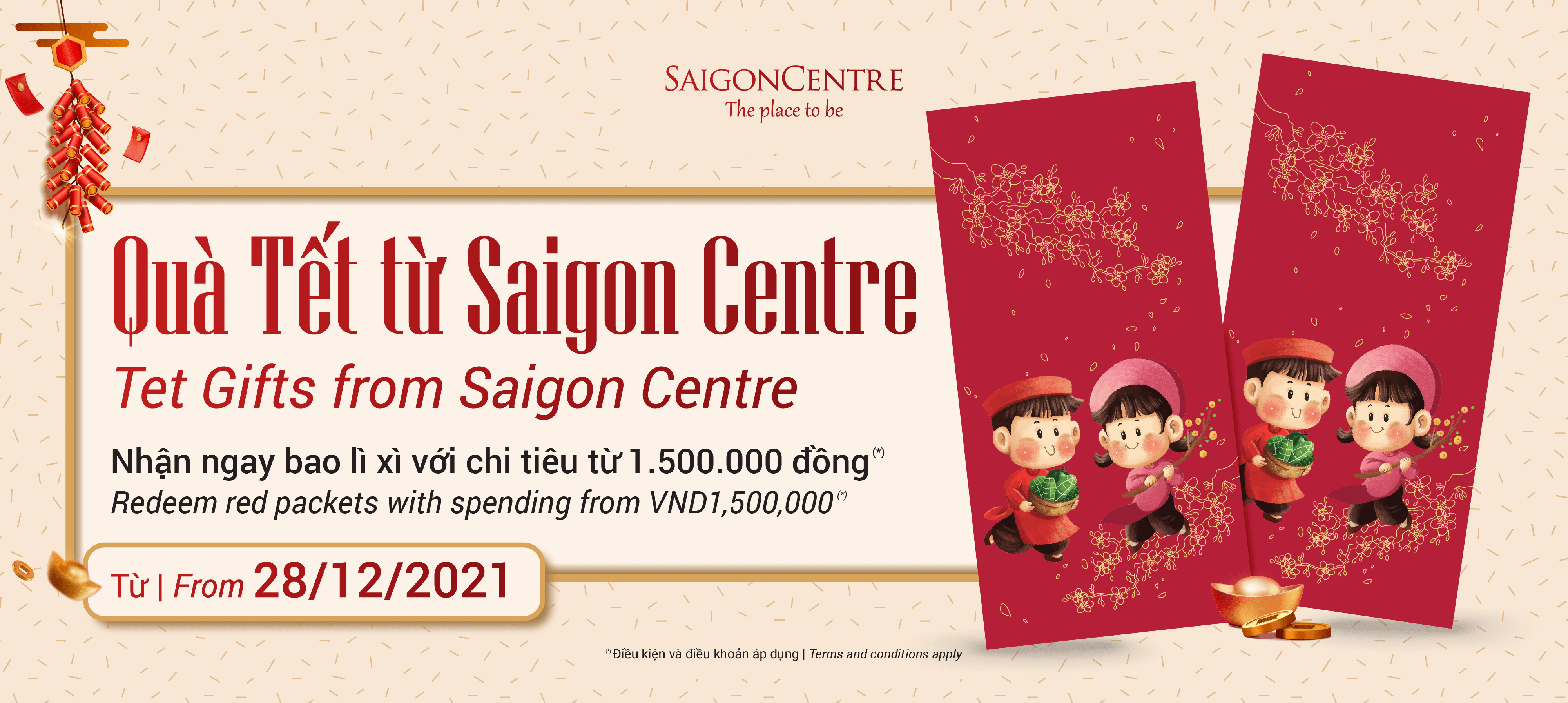 TET GIFTS FROM SAIGON CENTRE