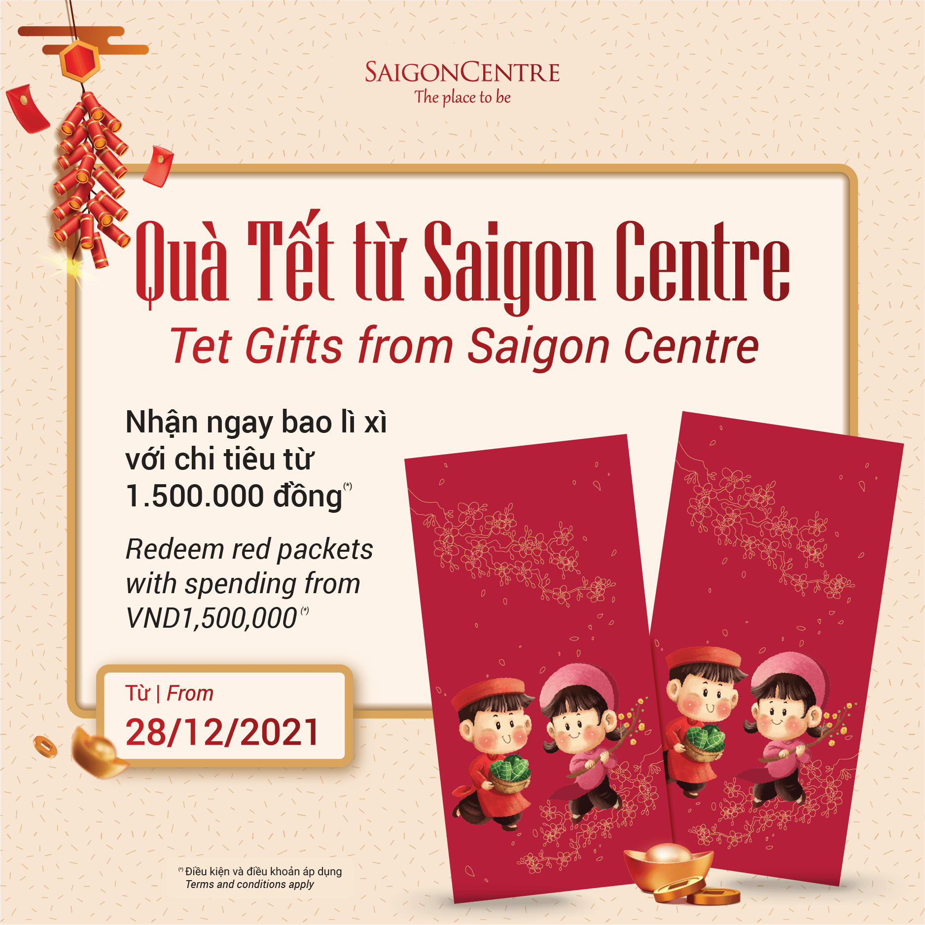 TET GIFTS FROM SAIGON CENTRE